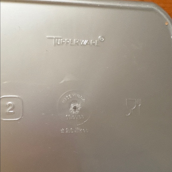 Tupperware Silver Storage Container Duo - Picture 7 of 8